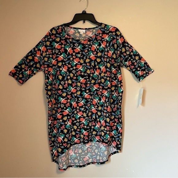 Lularoe Little Mermaid Top, Size Xs New - Picture 1 of 9